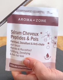 Aroma Zone Sérum Cheveux Peptides & Extrait de Pois 50 ml